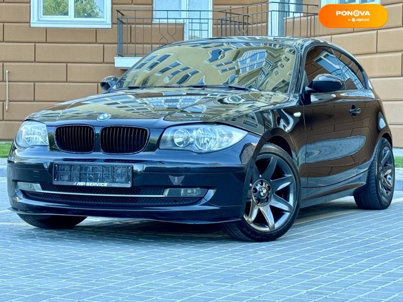 BMW 1 Series, 2008, Бензин, 1.6 л., 253 тис. км, Хетчбек, Чорний, Одеса 48342 фото