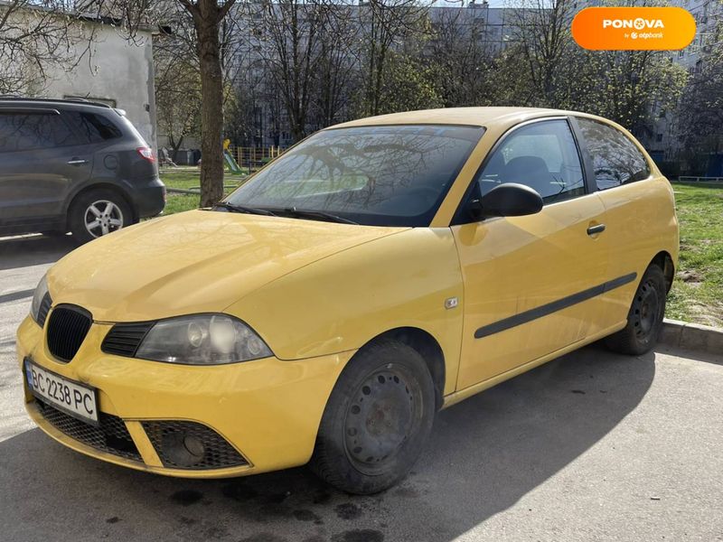 SEAT Ibiza, 2008, Бензин, 1.39 л., 142 тис. км, Хетчбек, Жовтий, Харків Cars-Pr-54592 фото