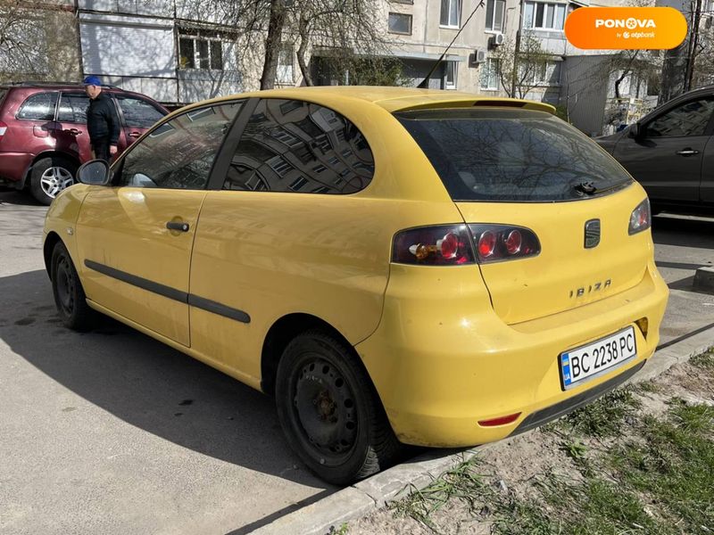 SEAT Ibiza, 2008, Бензин, 1.39 л., 142 тис. км, Хетчбек, Жовтий, Харків Cars-Pr-54592 фото