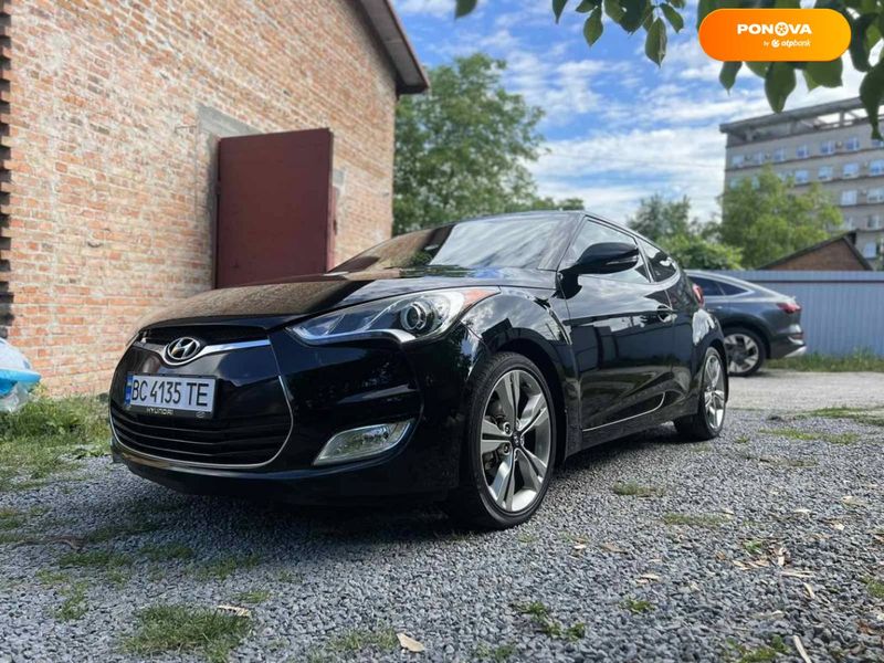 Hyundai Veloster, 2015, Бензин, 1.59 л., 42 тыс. км, Хетчбек, Чорный, Львов Cars-Pr-63460 фото