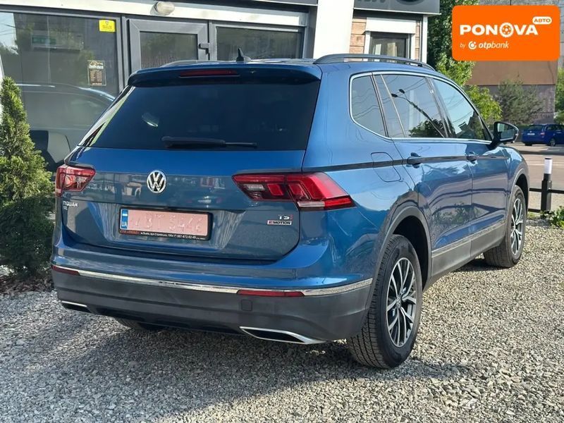 Volkswagen Tiguan, 2018 р., Бензин, 233 тис. км, Позашляховик / Кросовер, Синій, Івано-Франківськ AT-10401783 фото