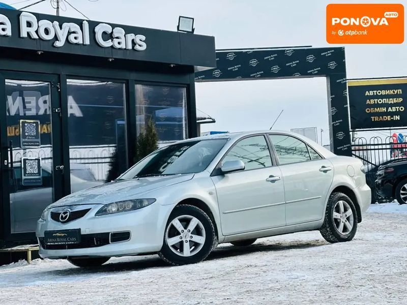 Mazda 6, 2007 р., Бензин, 164 тис. км, Седан, Сірий, Харків AT-10409270 фото