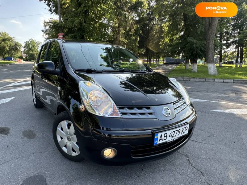 Nissan Note, 2008, Бензин, 1.6 л., 183 тис. км, Хетчбек, Чорний, Вінниця Cars-Pr-64008 фото