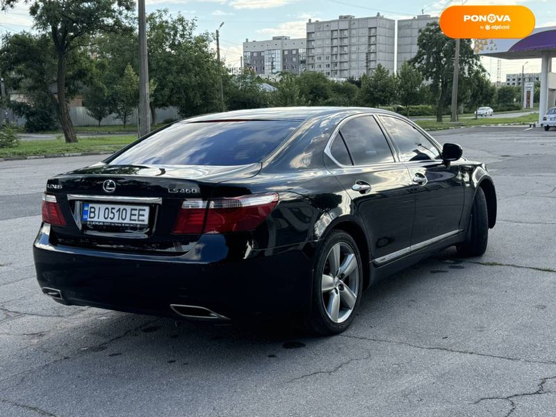 Lexus LS, 2007, Бензин, 4.61 л., 215 тис. км, Седан, Чорний, Полтава Cars-Pr-57669 фото