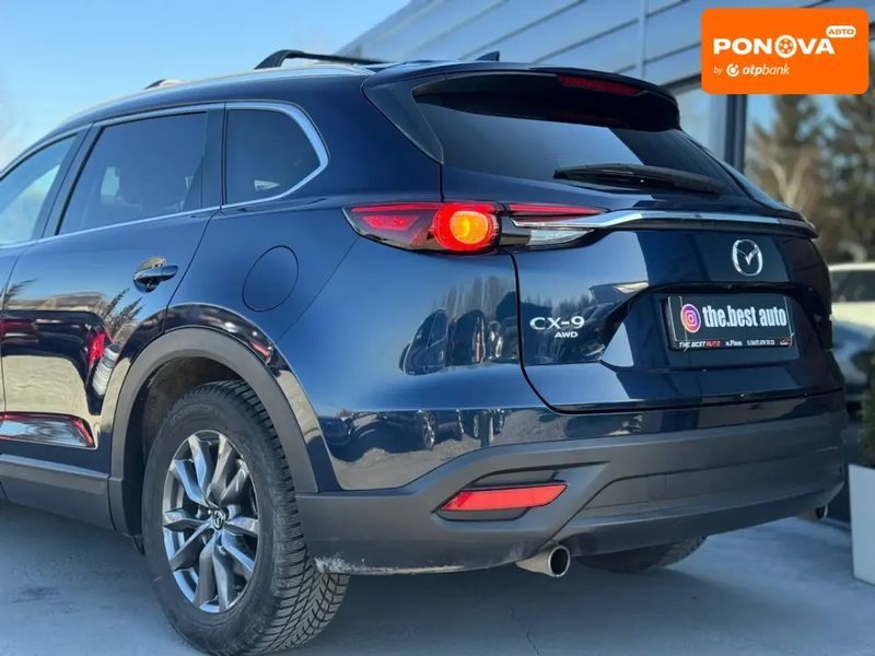 Mazda CX-9, 2023 р., Бензин, 37 тис. км, Позашляховик / Кросовер, Синій, Рівне AT-10411477 фото