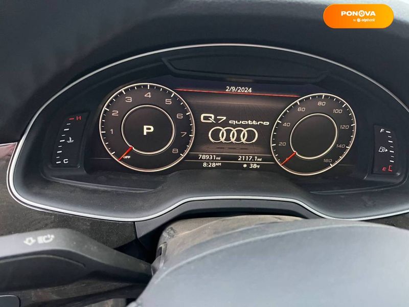 Audi Q7, 2017, Бензин, 3 л., 127 тис. км, Позашляховик / Кросовер, Синій, Львів 42572 фото