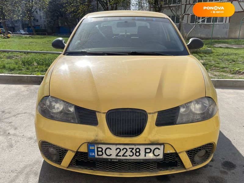 SEAT Ibiza, 2008, Бензин, 1.39 л., 142 тис. км, Хетчбек, Жовтий, Харків Cars-Pr-54592 фото