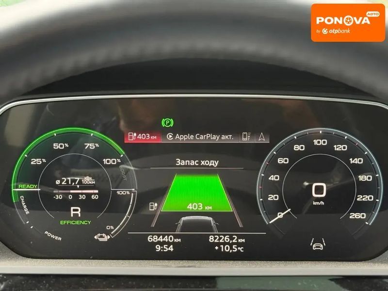 Audi e-tron, 2021 г., Електро, 67 тыс. км, Внедорожник / Кроссовер, Синий, Городок AT-10408716 фото