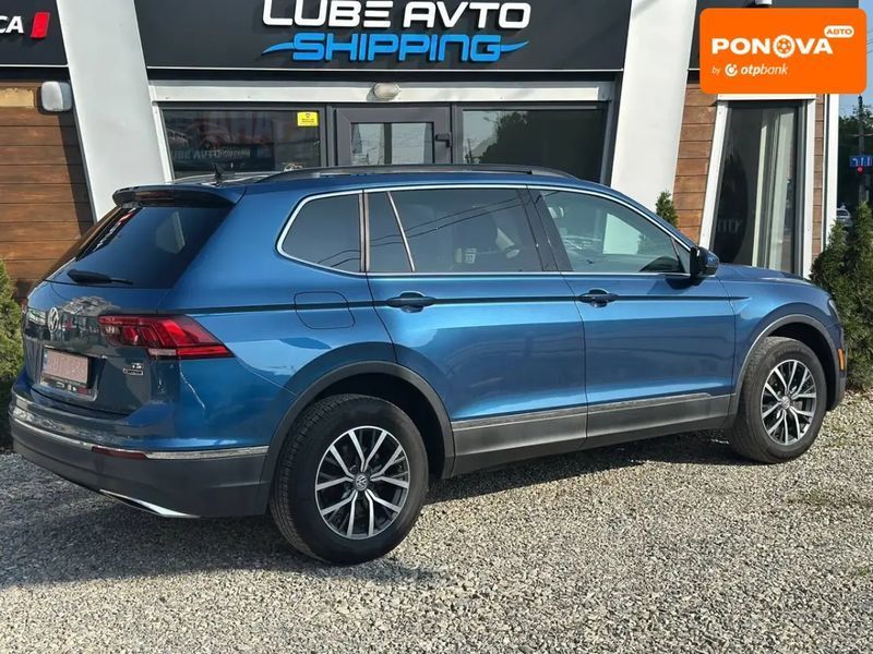 Volkswagen Tiguan, 2018 р., Бензин, 233 тис. км, Позашляховик / Кросовер, Синій, Івано-Франківськ AT-10401783 фото