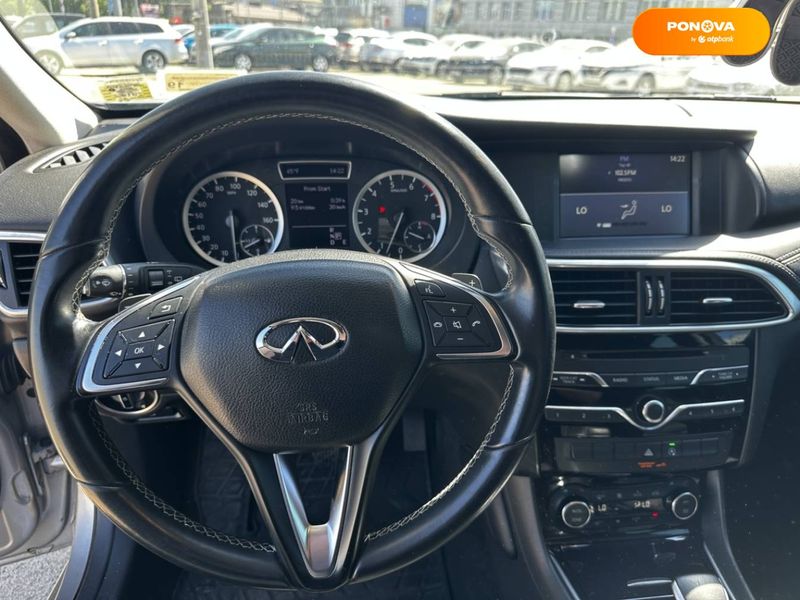 Infiniti QX30, 2016, Бензин, 1.99 л., 105 тис. км, Позашляховик / Кросовер, Сірий, Київ 43844 фото