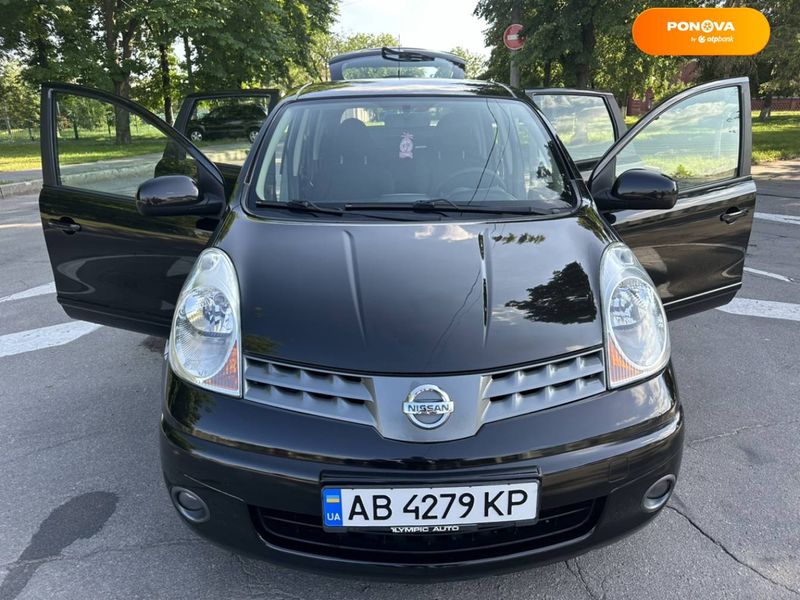 Nissan Note, 2008, Бензин, 1.6 л., 183 тис. км, Хетчбек, Чорний, Вінниця Cars-Pr-64008 фото