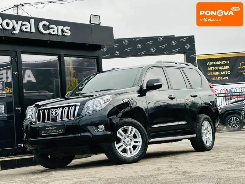 Toyota Land Cruiser Prado, 2010 р., Газ пропан-бутан / Бензин, 148 тис. км, Позашляховик / Кросовер, Чорний, Харків AT-10406400 фото