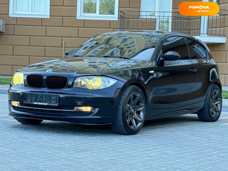 BMW 1 Series, 2008, Бензин, 1.6 л., 253 тыс. км, Хетчбек, Чорный, Одесса 48342 фото