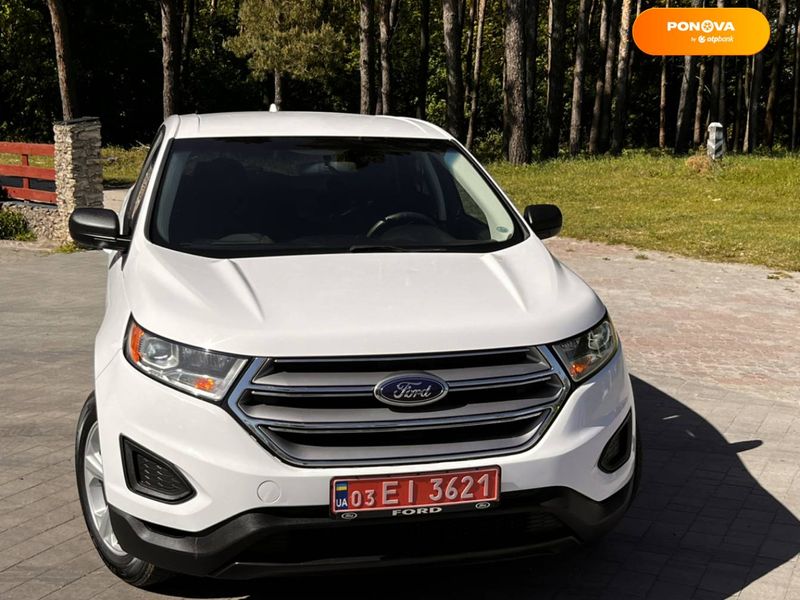 Ford Edge, 2016, Бензин, 2 л., 176 тыс. км, Внедорожник / Кроссовер, Белый, Дубно Cars-Pr-63952 фото