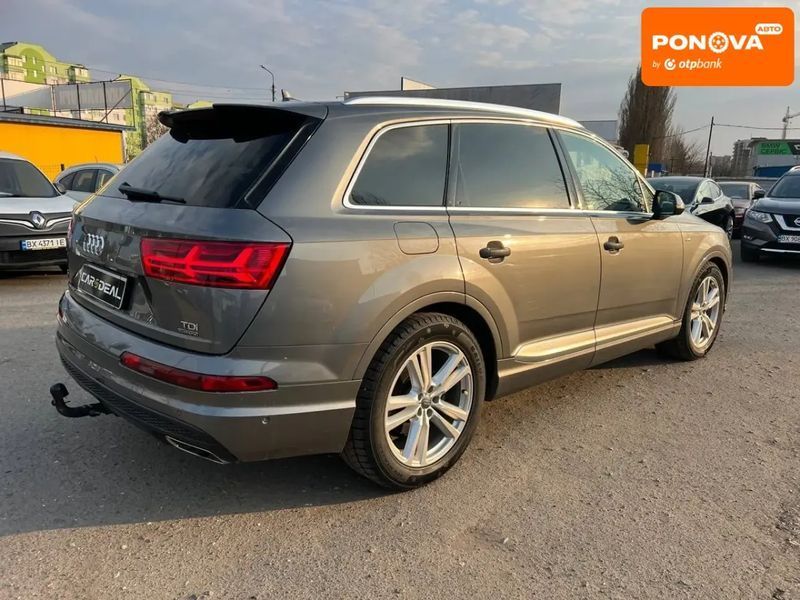 Audi Q7, 2016 р., Дизель, 182 тис. км, Позашляховик / Кросовер, Сірий, Хмельницький AT-10412873 фото