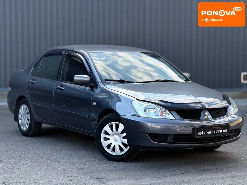 Mitsubishi Lancer, 2007 р., Газ пропан-бутан / Бензин, 248 тис. км, Седан, Сірий, Миколаїв AT-10417493 фото
