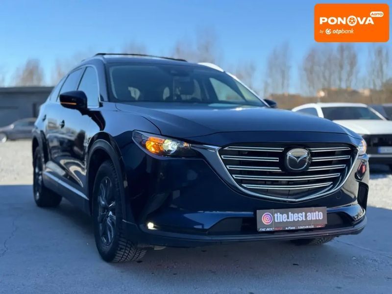 Mazda CX-9, 2023 р., Бензин, 37 тис. км, Позашляховик / Кросовер, Синій, Рівне AT-10411477 фото
