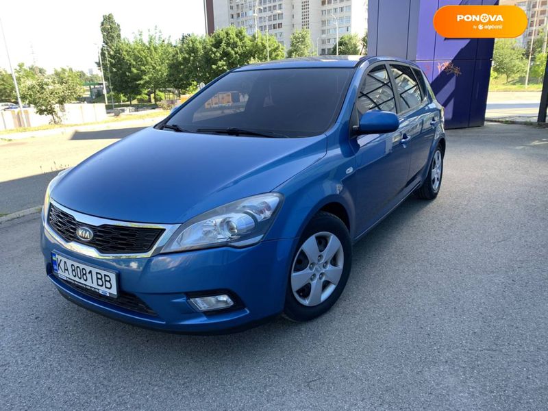 Kia Ceed, 2011, Бензин, 1.4 л., 201 тис. км, Хетчбек, Синій, Київ Cars-Pr-64365 фото