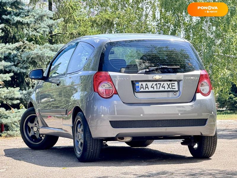 Chevrolet Aveo, 2011, Газ пропан-бутан / Бензин, 1.5 л., 110 тис. км, Хетчбек, Сірий, Київ 109258 фото