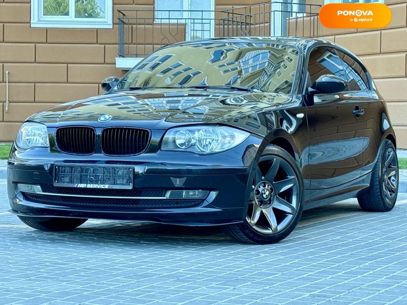 BMW 1 Series, 2008, Бензин, 1.6 л., 253 тыс. км, Хетчбек, Чорный, Одесса 48342 фото