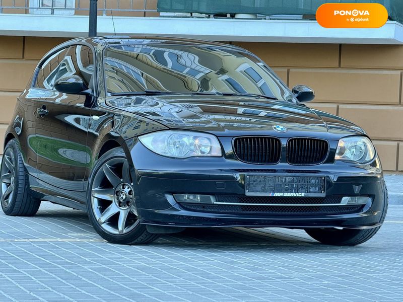 BMW 1 Series, 2008, Бензин, 1.6 л., 253 тыс. км, Хетчбек, Чорный, Одесса 48342 фото