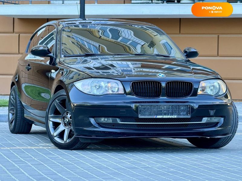 BMW 1 Series, 2008, Бензин, 1.6 л., 253 тис. км, Хетчбек, Чорний, Одеса 48342 фото