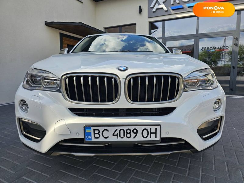 BMW X6, 2015, Бензин, 2.98 л., 122 тыс. км, Внедорожник / Кроссовер, Белый, Коломыя 43750 фото