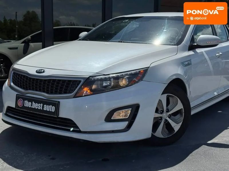 Kia Optima, 2015 г., Гибрид (HEV), 190 тыс. км, Седан, Белый, Ровно AT-10418392 фото