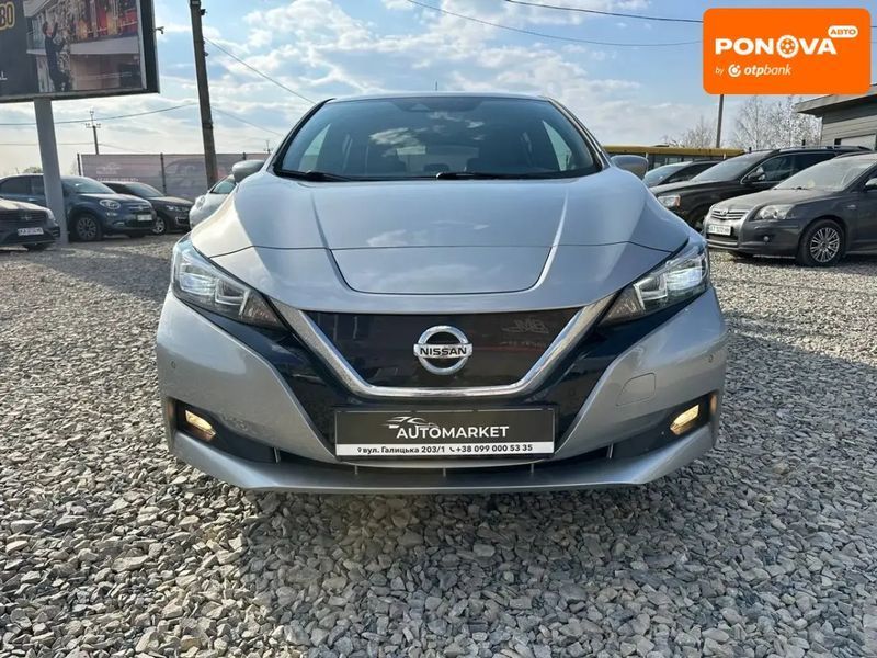 Nissan Leaf, 2018 р., Електро, 157 тис. км, Хетчбек, Сірий, Івано-Франківськ AT-10412908 фото