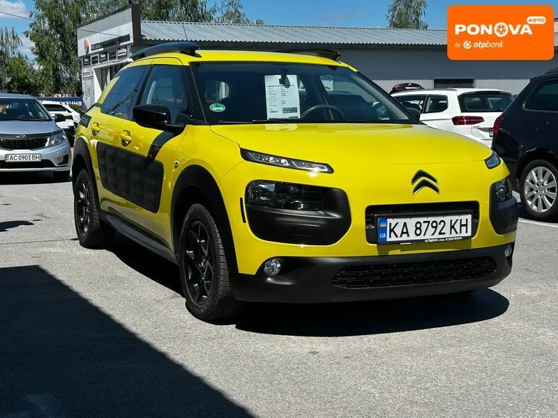 Citroen C4 Cactus, 2017 р., Бензин, 103 тис. км, Позашляховик / Кросовер, Жовтий, Житомир AT-10418005 фото