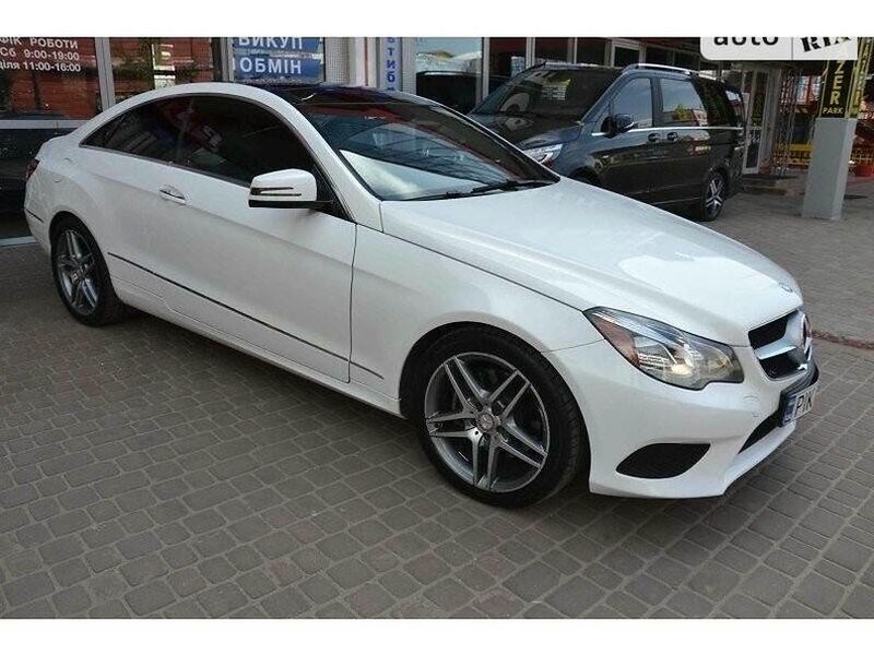 Mercedes-Benz E-Class, 2014, Бензин, 3 л., 135 тис. км, Купе, Білий, Львів 14920 фото