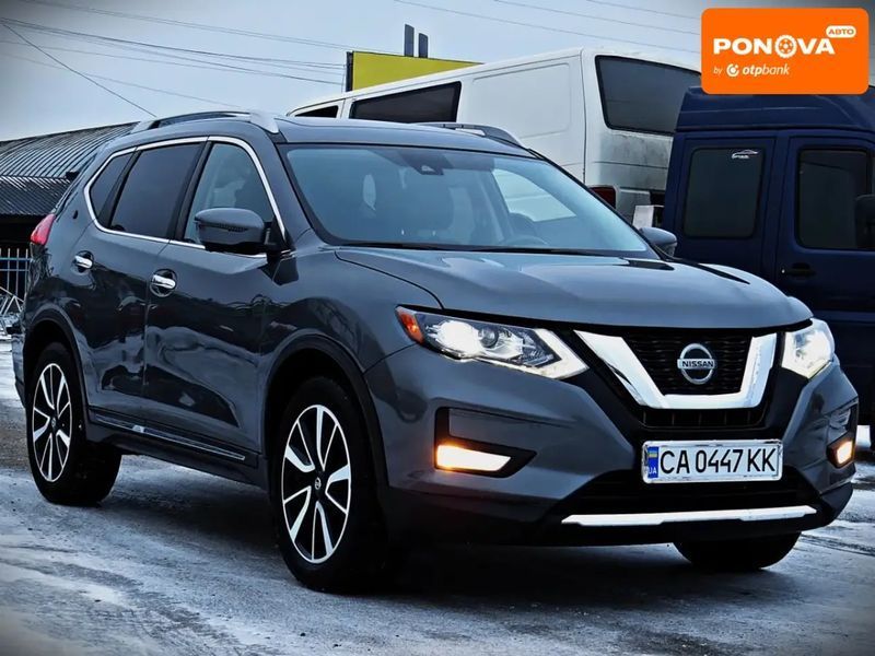 Nissan Rogue, 2018 г., Бензин, 104 тыс. км, Внедорожник / Кроссовер, Серый, Черкассы AT-10411076 фото