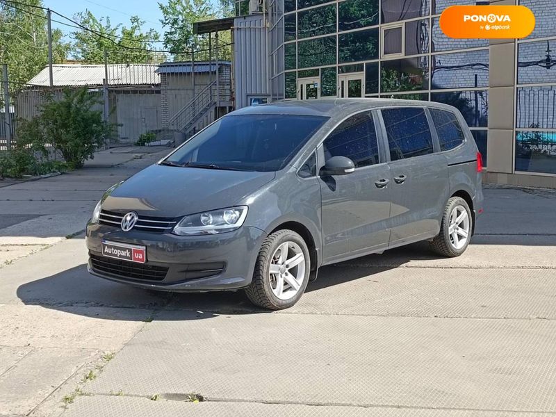 Volkswagen Sharan, 2010, Дизель, 2 л., 341 тыс. км, Минивен, Серый, Харьков 40227 фото