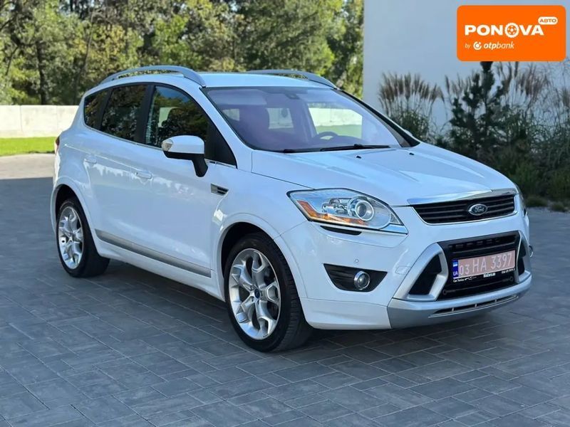 Ford Kuga, 2011 г., Дизель, 154 тыс. км, Внедорожник / Кроссовер, Белый, Луцк AT-10405719 фото