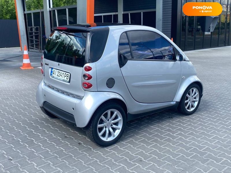 Smart Fortwo, 2002, Бензин, 0.6 л., 242 тис. км, Купе, Сірий, Київ Cars-Pr-63085 фото