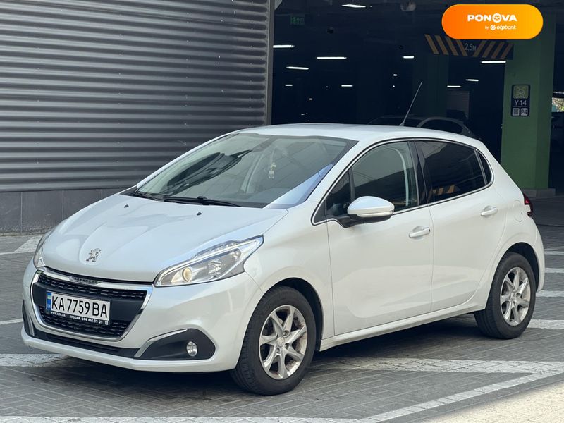 Peugeot 208, 2015, Бензин, 1.6 л., 63 тыс. км, Хетчбек, Белый, Киев 110460 фото