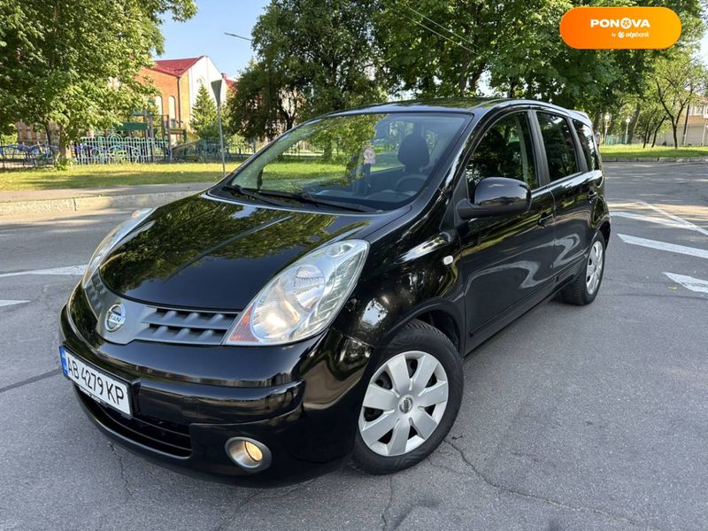 Nissan Note, 2008, Бензин, 1.6 л., 183 тис. км, Хетчбек, Чорний, Вінниця Cars-Pr-64008 фото