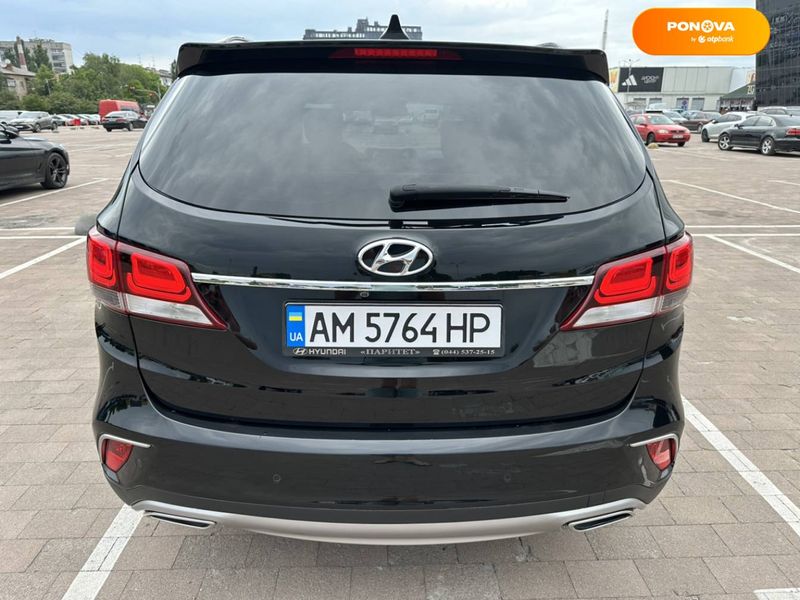 Hyundai Grand Santa Fe, 2017, Дизель, 2.2 л., 118 тыс. км, Внедорожник / Кроссовер, Чорный, Житомир Cars-Pr-54537 фото