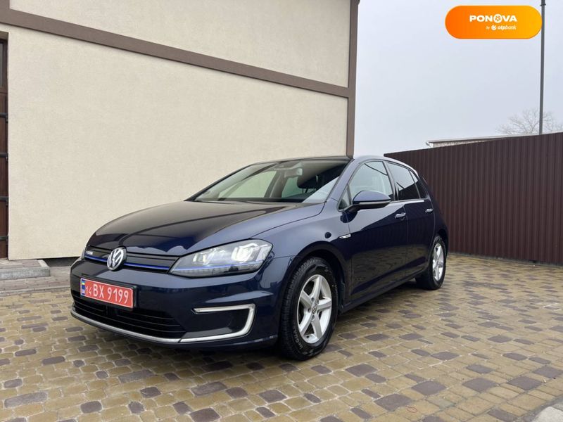 Volkswagen e-Golf, 2015, Електро, 142 тыс. км, Хетчбек, Синий, Тернополь Cars-Pr-65547 фото
