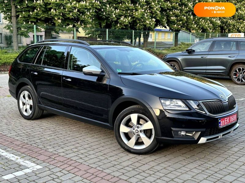 Skoda Octavia Scout, 2017, Дизель, 2 л., 192 тис. км, Універсал, Чорний, Луцьк Cars-Pr-64127 фото