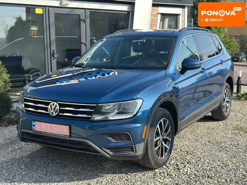 Volkswagen Tiguan, 2018 р., Бензин, 233 тис. км, Позашляховик / Кросовер, Синій, Івано-Франківськ AT-10401783 фото