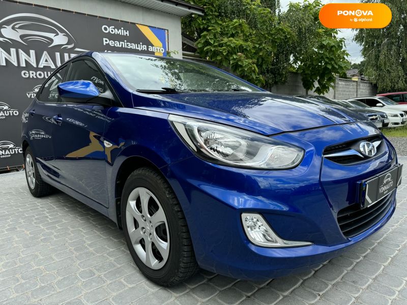 Hyundai Accent, 2011, Бензин, 1.4 л., 94 тис. км, Седан, Синій, Вінниця 103160 фото