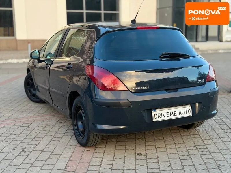 Peugeot 308, 2007 г., Бензин, 269 тыс. км, Хетчбек, Чорный, Днепр (Днепропетровск) AT-10411421 фото