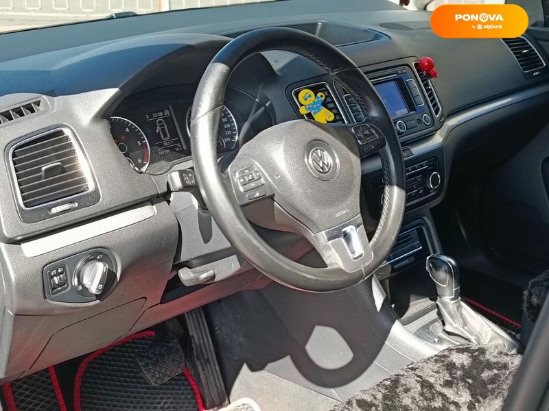 Volkswagen Sharan, 2010, Дизель, 2 л., 341 тис. км, Мінівен, Сірий, Харків 40227 фото