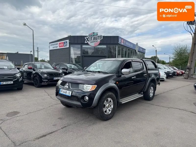 Mitsubishi L 200, 2007 р., Дизель, 332 тис. км, Позашляховик / Кросовер, Чорний, Запоріжжя AT-10411279 фото