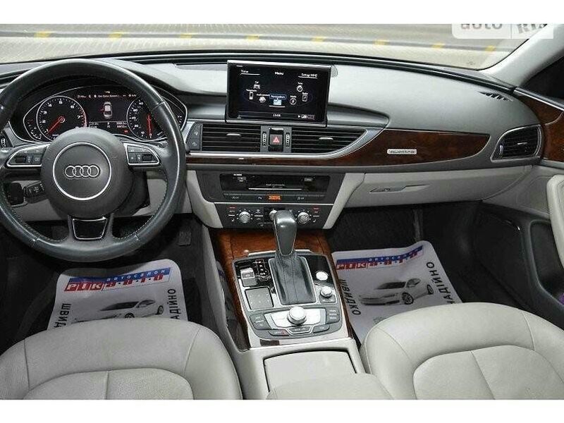 Audi A6, 2015, Бензин, 3 л., 176 тис. км, Седан, Чорний, Львів 14922 фото