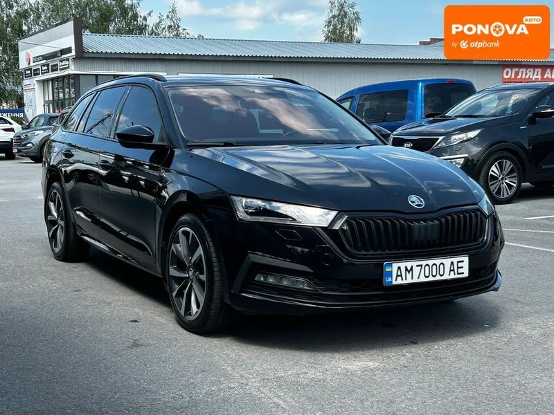 Skoda Octavia, 2020 г., Дизель, 78 тыс. км, Универсал, Чорный, Житомир AT-10417963 фото
