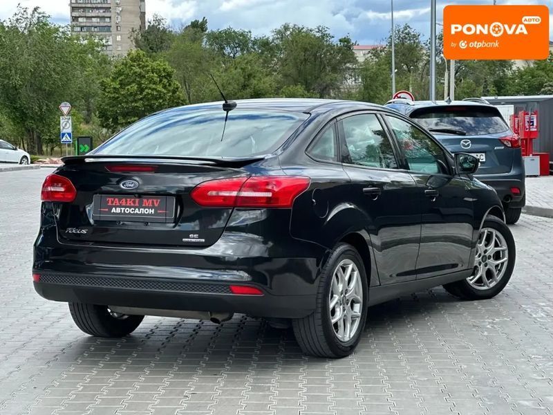Ford Focus, 2015 р., Бензин, 148 тис. км, Седан, Чорний, Дніпро (Дніпропетровськ) AT-10418877 фото
