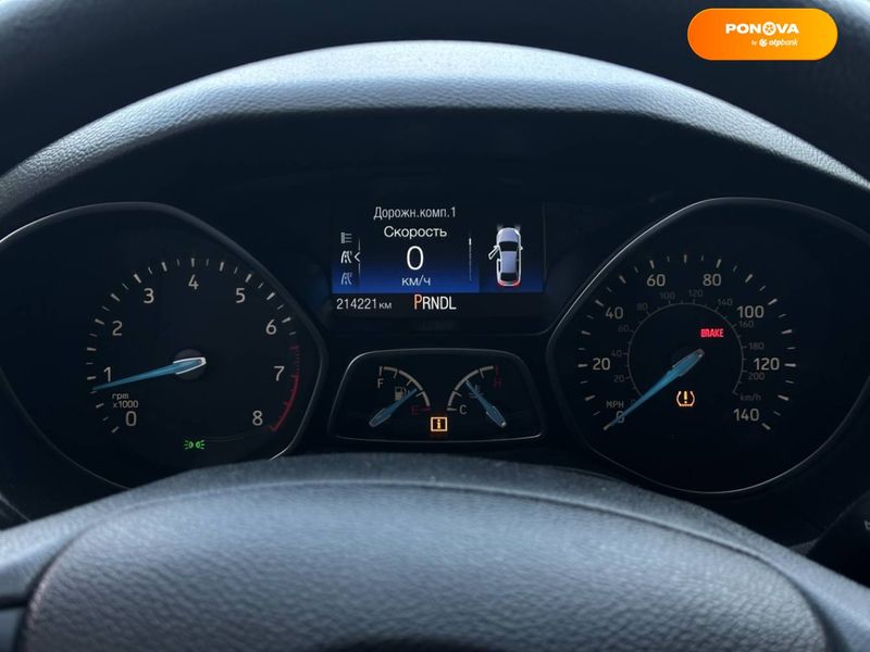 Ford Focus, 2015, Бензин, 2 л., 214 тис. км, Седан, Сірий, Одеса 39645 фото