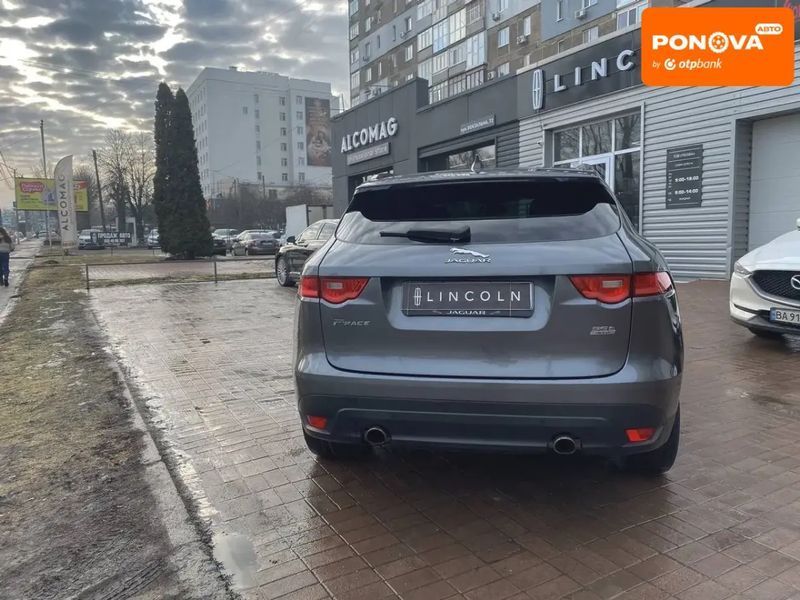 Jaguar F-Pace, 2017 г., Бензин, 110 тыс. км, Внедорожник / Кроссовер, Серый, Кропивницкий (Кировоград) AT-10409615 фото